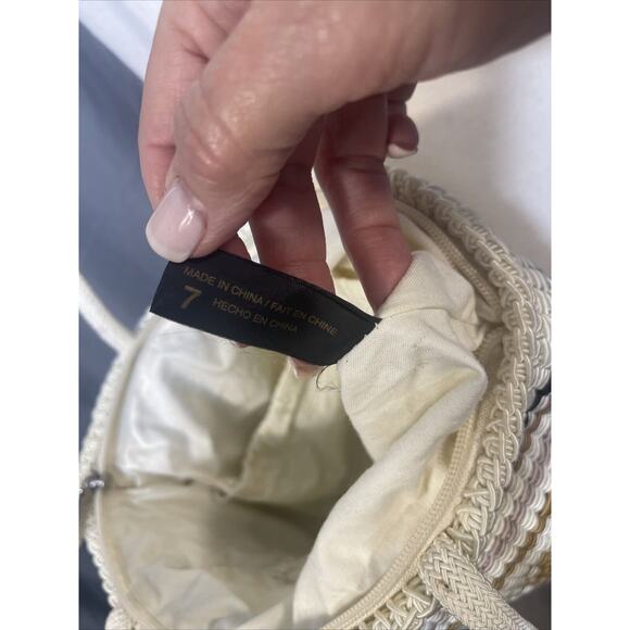 Stone Mountain Shoulder Bag Purse Blk/Tan/Cream/Pink Texture Nylon Western - Picture 6 of 10